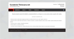 Desktop Screenshot of curatenie-timisoara.net
